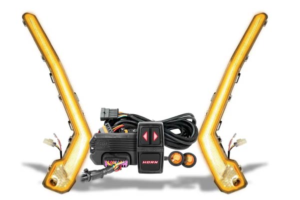  250-SWTSL-X3 / Turn-Signal Kit | 2017-2026 Can-Am X3 | Sequential Front Fang Lights w/Taillight Integration